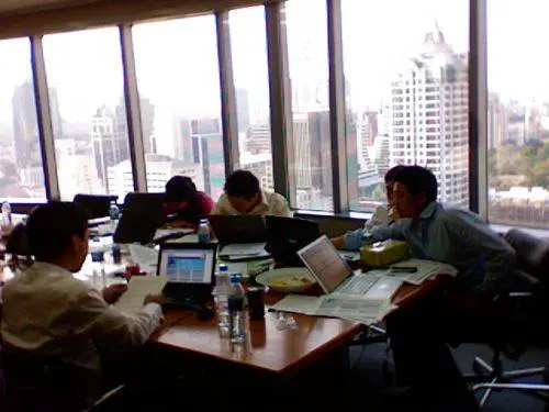 mckinsey บรรยากาศห้องทำงานที่ตึก All season place