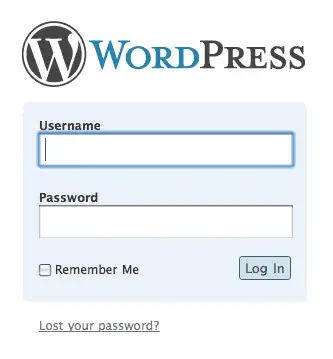 wordpress-login หน้า login wordpress