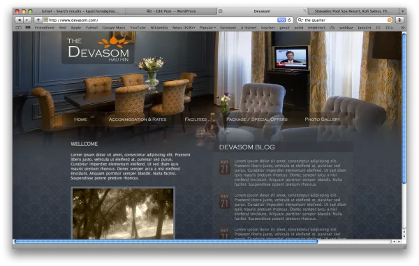 devasom www.devasom.com โปรเจ็คล่าสุดของไทเกอร์ไอเดีย