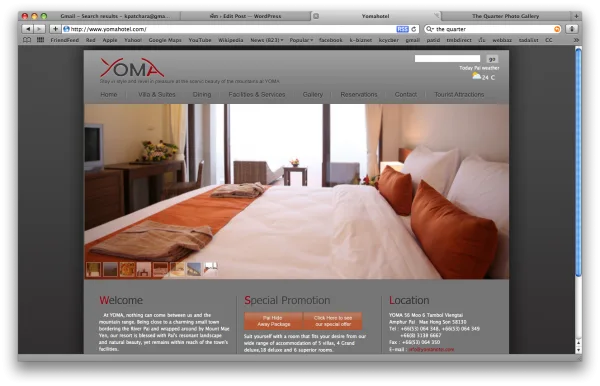 yoma www.yomahotel.com โรงแรมแบบ Hip- Hotel