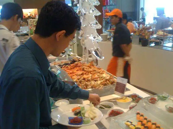 pullman-lunch ปล 3 อาหารกลางวันโรงแรม Pullman อร่อยดี เสียดายผมมีเวลากินน้อยต้องไปพัทยาต่อ