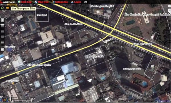 แผนที่บริเวณสีลมและรถไฟฟ้า ศาลาแดง แผนที่บริเวณสีลมและรถไฟฟ้า ศาลาแดง