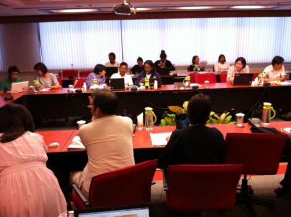 บรรยากาศที่ห้องประชุม บรรยากาศที่ห้องประชุม