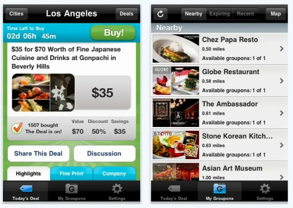 groupon บน iphone groupon บน iphone