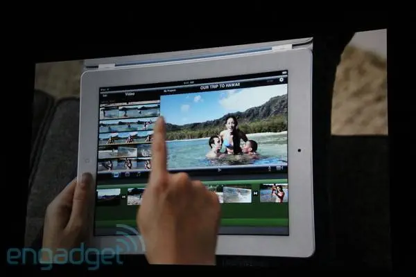 iMovies บน ipad2 iMovies บน ipad2