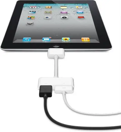 AV Adapter iPad สามารถต่อ HDMI กับ LCD TV รุ่นใหม่ได้ทันทีและชาร์จไฟไปด้วยได้ AV Adapter iPad สามารถต่อ HDMI กับ LCD TV รุ่นใหม่ได้ทันทีและชาร์จไฟไปด้วยได้