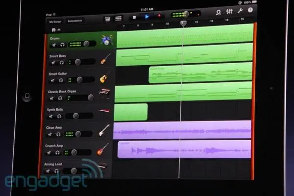 garageband บน iPad คือความเหนือชั้นของ App จริงๆ อัดได้ 8 แทร็คนะ garageband บน iPad คือความเหนือชั้นของ App จริงๆ อัดได้ 8 แทร็คนะ