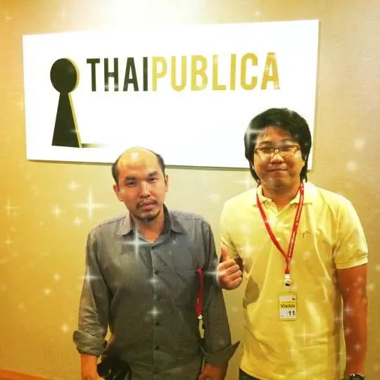 และนี่คือโฉมหน้าคนทำเว็บ ThaiPublica.org ครับ @iMenn design @Rabbitinblack ตัด CSS , @warong เป็นคนทำที่เหลือทั้งหมดและหัวหน้าโครงการเว็บไซต์ และนี่คือโฉมหน้าคนทำเว็บ ThaiPublica.org ครับ @iMenn design @Rabbitinblack ตัด CSS , @warong เป็นคนทำที่เหลือทั้งหมดและหัวหน้าโครงการเว็บไซต์