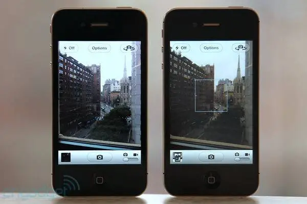 ด้านหน้า ก็ยังมองยาก มีจุดสังเกตแค่ปู่มโหมด Silence ที่ทำให้รู้ว่าตัวขวาคือ iPhone4s ครับ ด้านหน้า ก็ยังมองยาก มีจุดสังเกตแค่ปู่มโหมด Silence ที่ทำให้รู้ว่าตัวขวาคือ iPhone4s ครับ