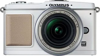 e-p1-front E-P1 มีสีของแถบหนังกันลื่นให้สองสีนะ