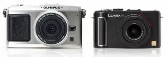 e-p1-lumix-lx3 กล้อง E-P1 นั้นมีความตั้งใจด้านดีไซน์เหมือน Lumix LX3 ถึงแม้จะใหญ่กว่าแต่ E-P1 นั้นมีระบบซับซ้อนมากกว่า
