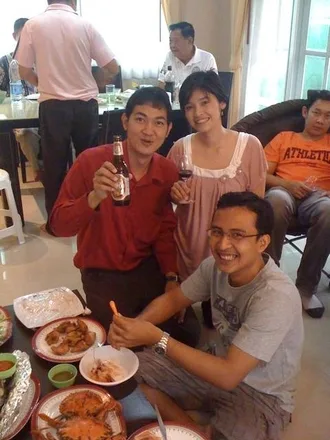 ballandpat @iPattt @booruball @supachai_chai thank you party.
