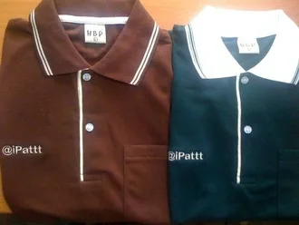 ipattt-shirt เสื้อ Account Twitter iPattt สีน้ำตาลกับสีเขียวเข้ม