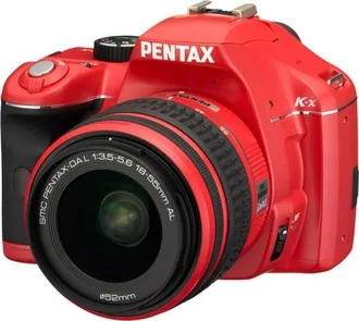pentax-kx-red Pentax K-x เปิดตัวด้วยสีแดงแรงฤทธิ์