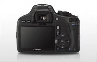 550D-b EOS 550 D มุมมองด้านหลัง