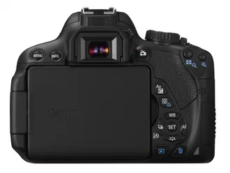 EOS 650D ด้านหลัง EOS 650D ด้านหลัง