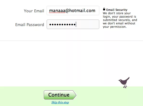 ใส่ password จริงของ email เราเข้าไป